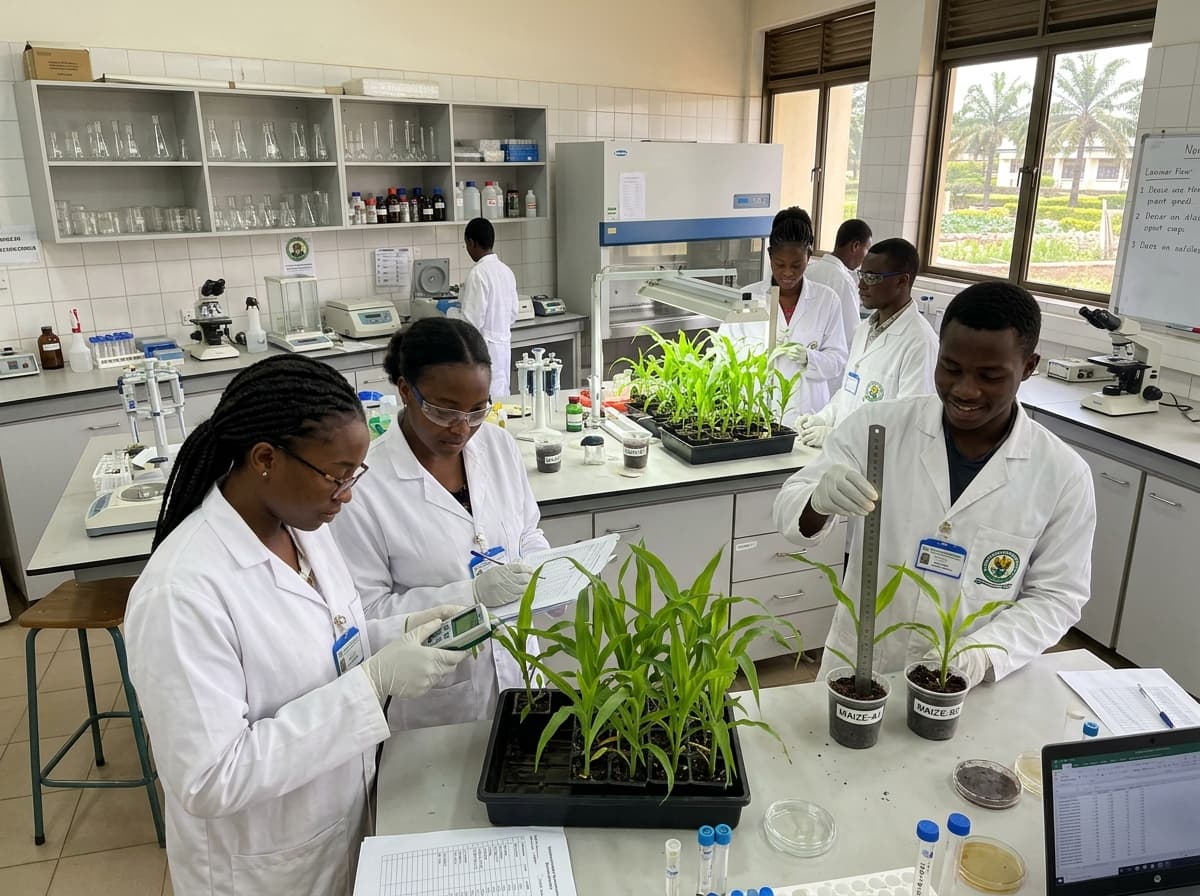 Plant Physiology, Chlorophyll Testing and Laboratory Practical Training